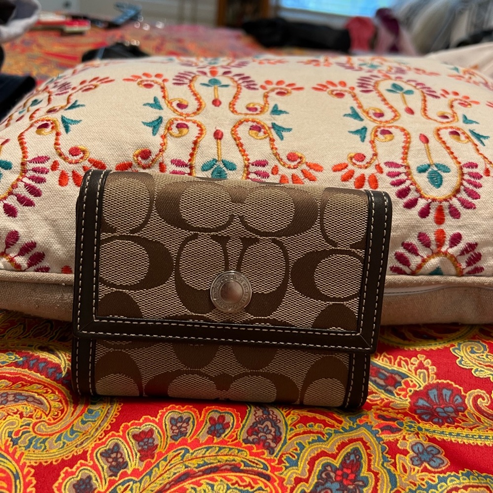Coach Trifold Wallet